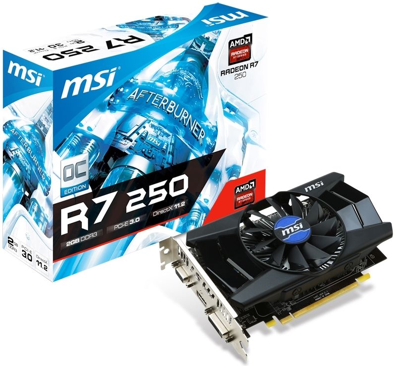 MSI RADEON R7 250 2GD3 OC